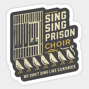 Sing Sing Singers Sticker